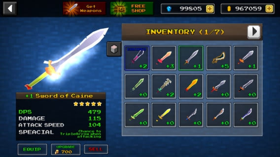 像素刀片破解游戏游戏截图3