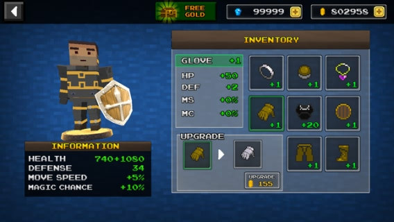 像素刀片破解游戏游戏截图2