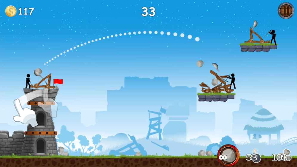 火柴人之守卫城堡无限破解游戏游戏截图2