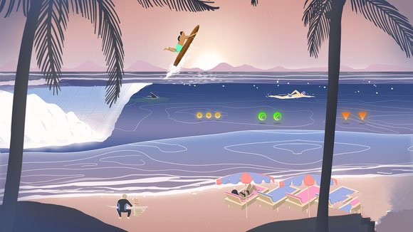 冲浪：无尽的海浪无限破解游戏游戏截图2