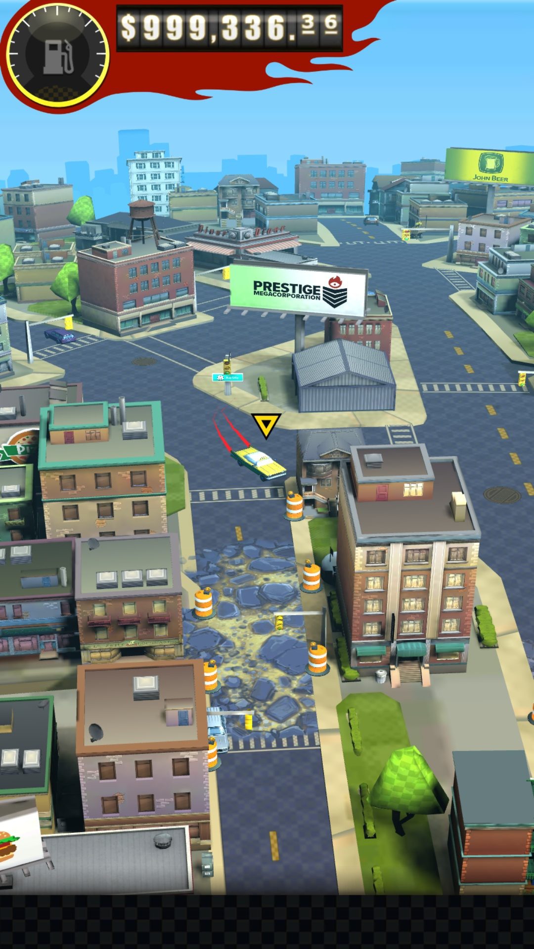 疯狂出租车无限破解游戏游戏截图2