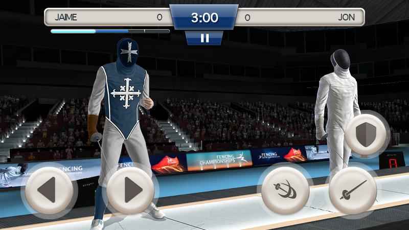 击剑3D无限破解游戏游戏截图1