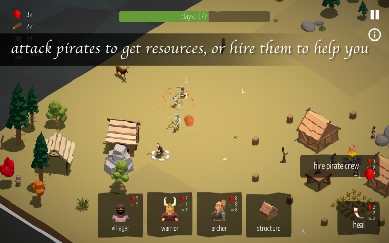 北欧海盗村破解游戏游戏截图3