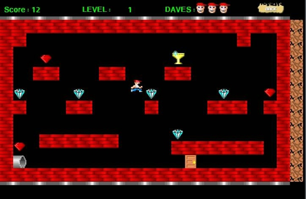 戴夫的危险破解游戏游戏截图1