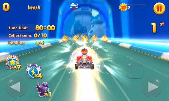 开心超人卡丁车游戏截图3