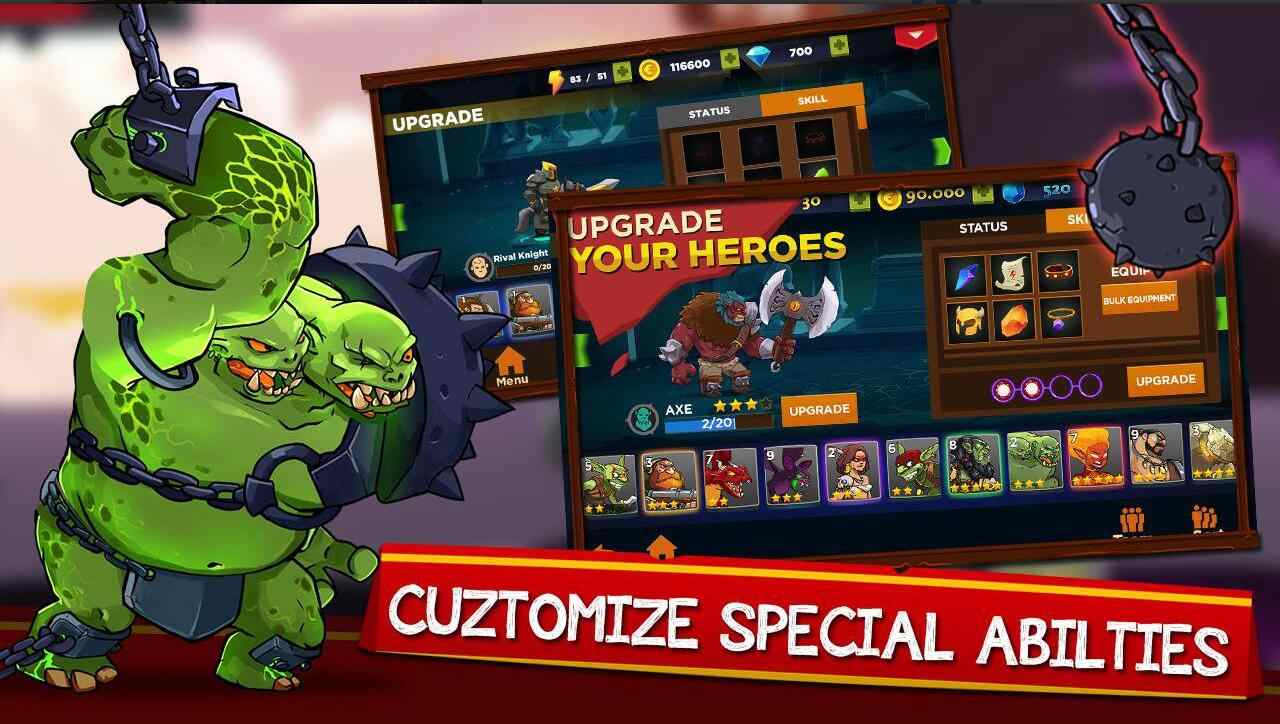 城堡王国:皇者的战争游戏截图1