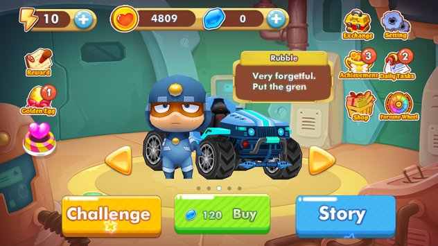 开心超人卡丁车游戏截图1