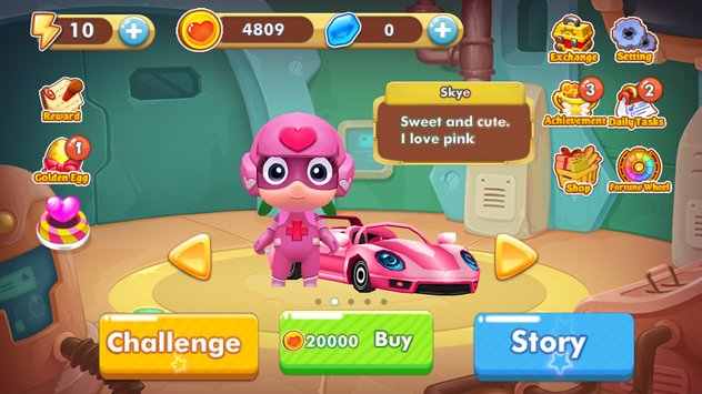 开心超人卡丁车游戏截图2