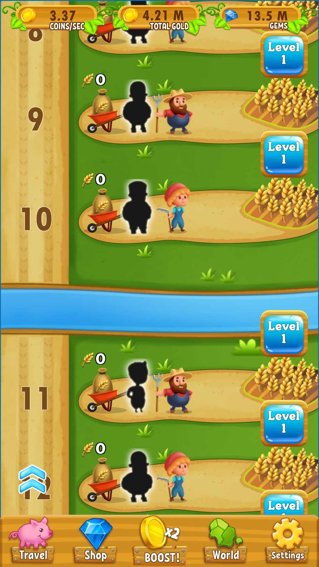 空闲农场大亨游戏截图1