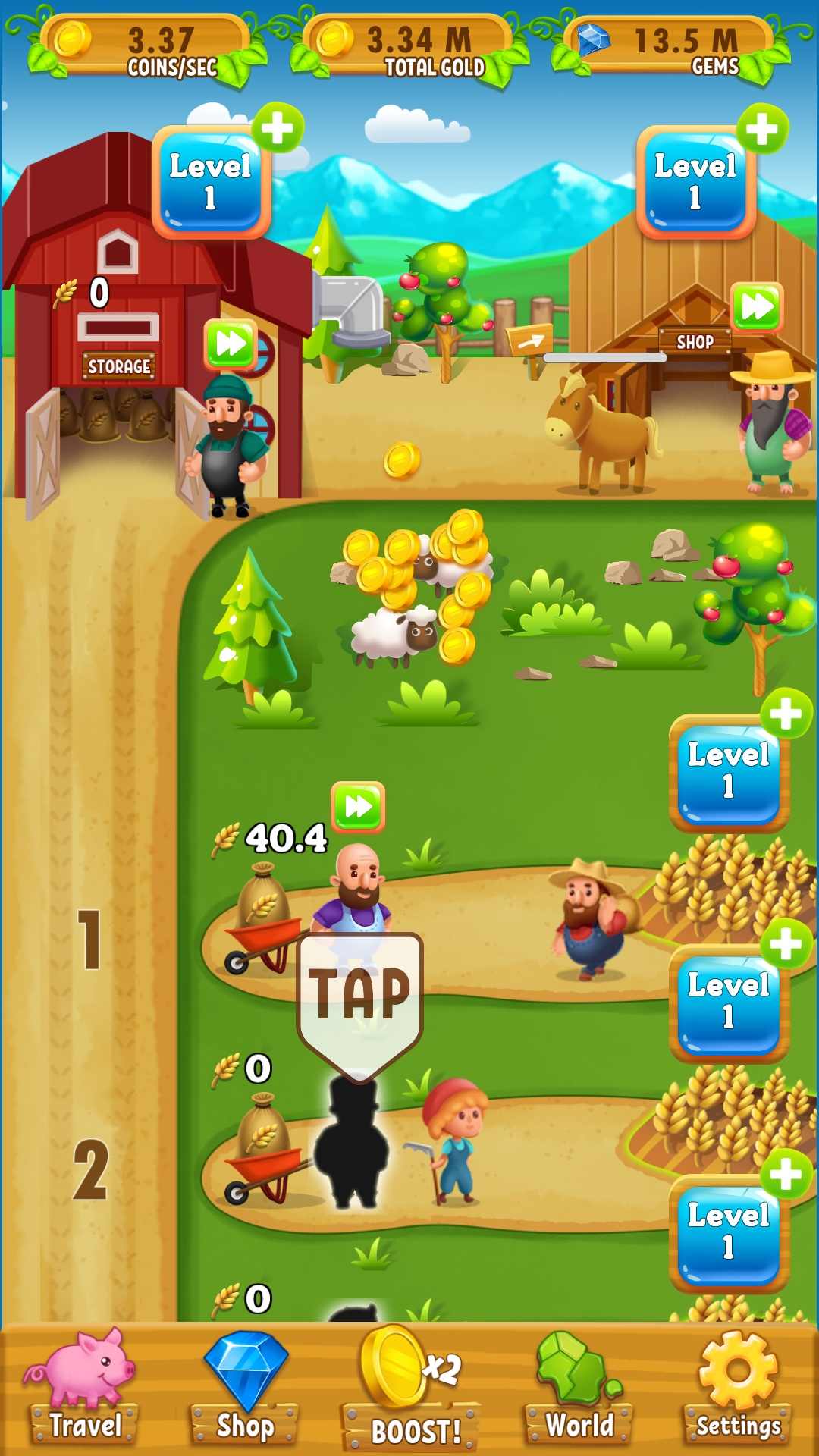 空闲农场大亨游戏截图4