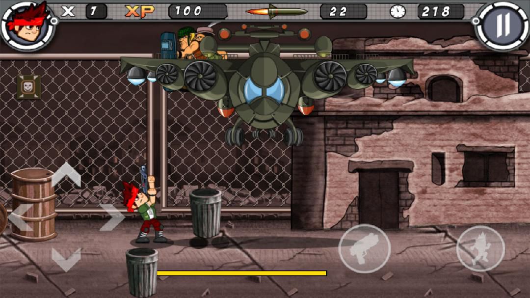 阿尔法枪之合金战士游戏截图1