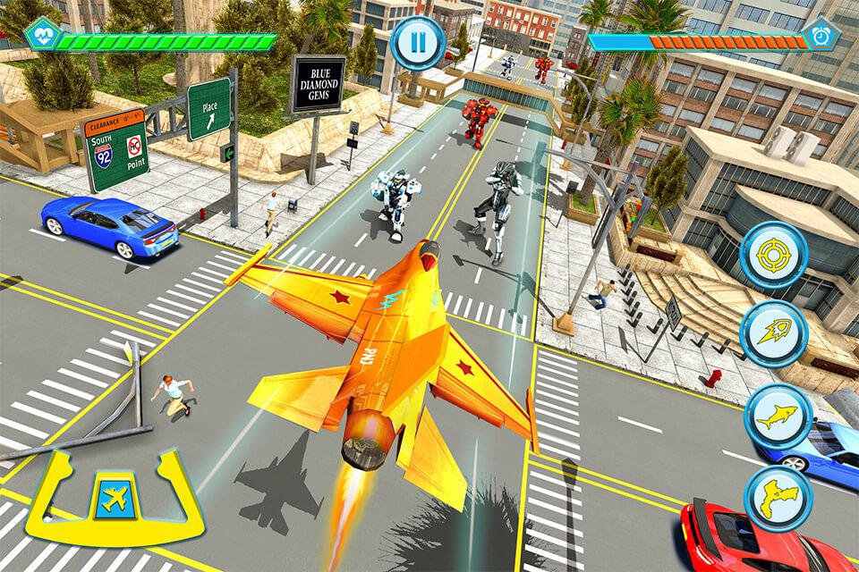 变形金刚飞行鲨游戏截图1