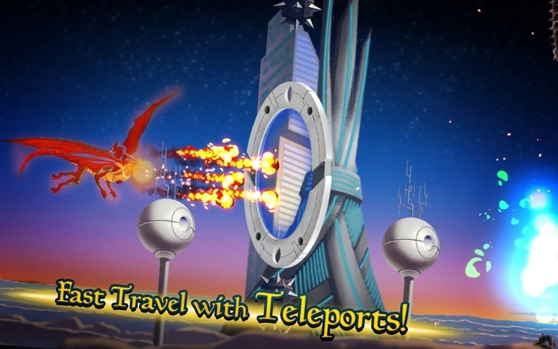 龙之战:boss射击游戏游戏截图1