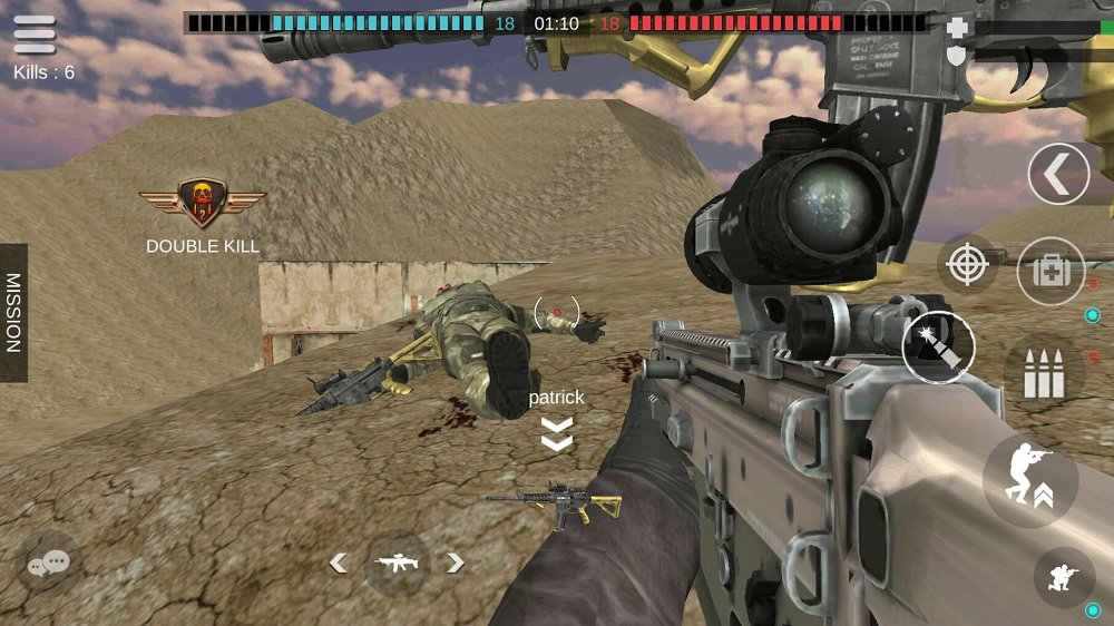 国战战场生存射击游戏截图3