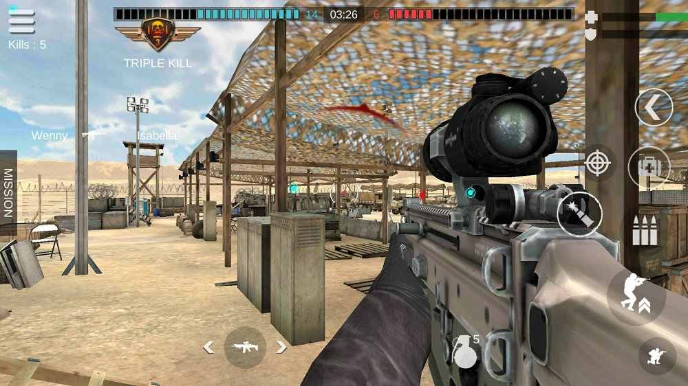 国战战场生存射击游戏截图5