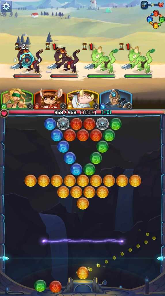 光炎联盟弹珠英雄游戏截图3