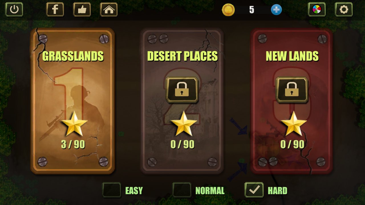 塔防:玩具战争游戏截图1