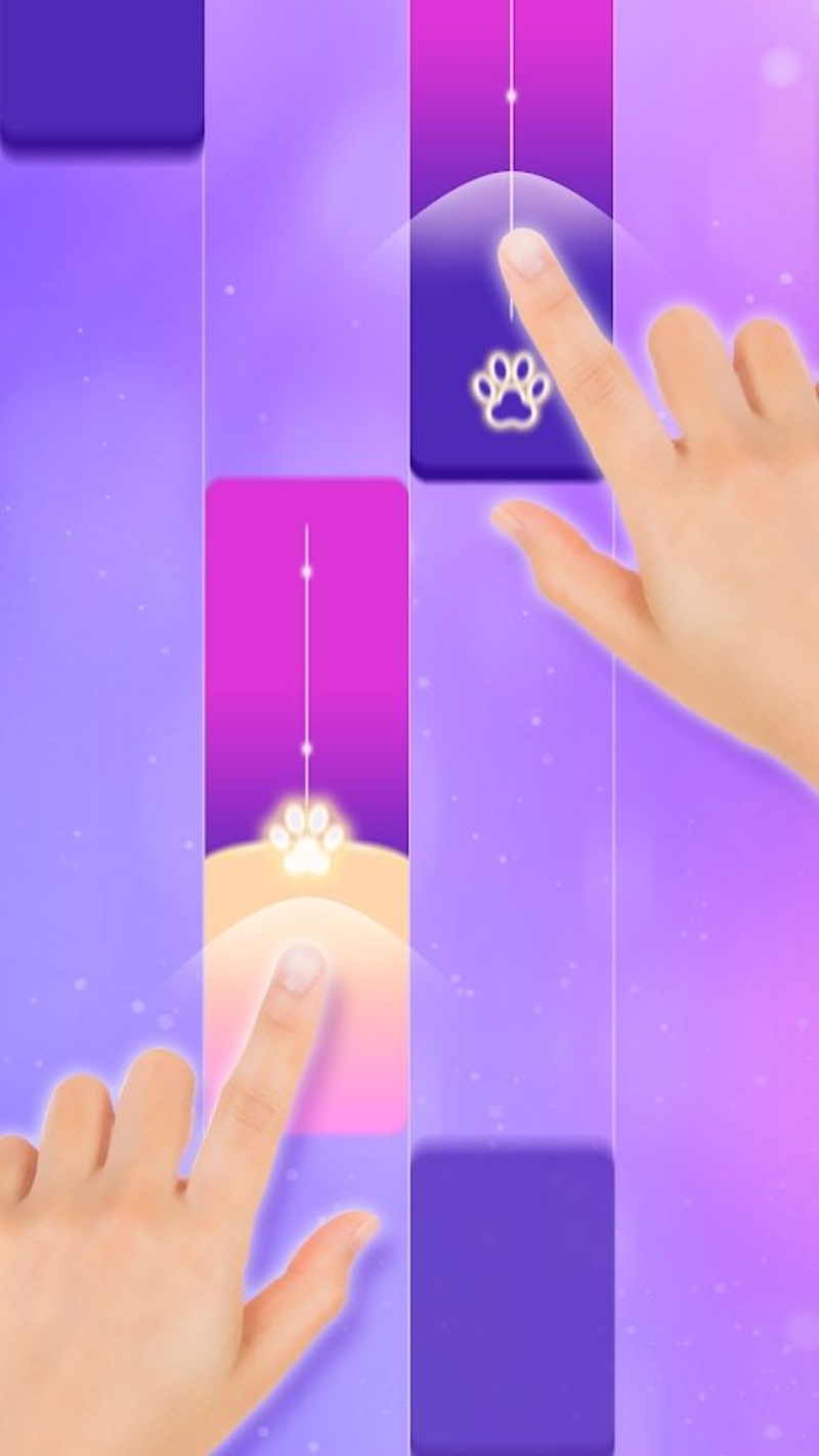 魔术猫钢琴砖游戏截图3