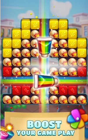 彩色图书消除游戏截图4