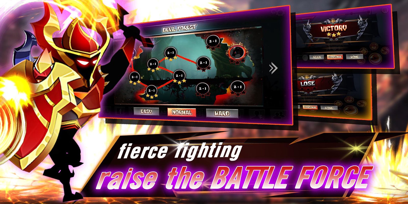 火柴人强袭:暗影战士游戏截图5