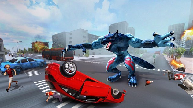 愤怒狼模拟器游戏截图4