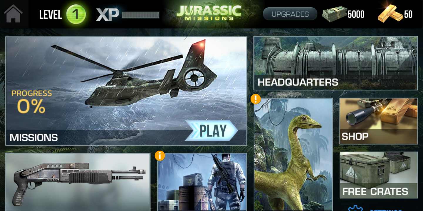 侏罗纪任务游戏截图2