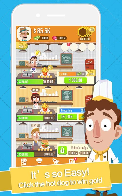 闲置厨房游戏截图2
