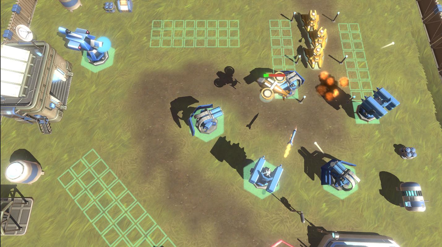 战斗星球塔防:红色警报游戏截图4