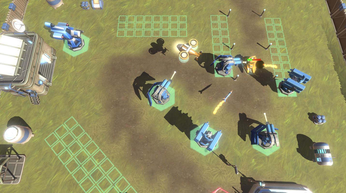 战斗星球塔防:红色警报游戏截图7