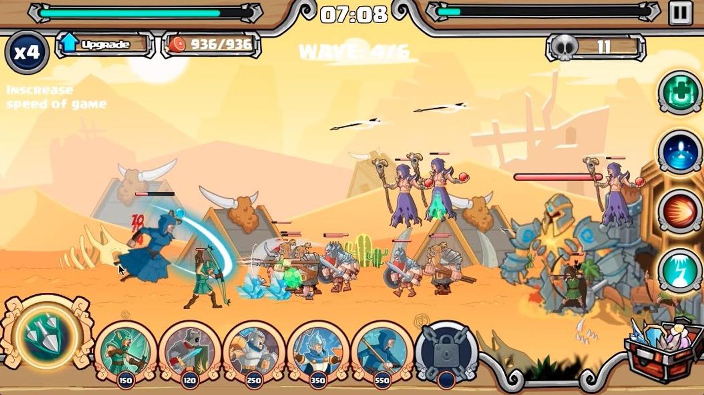 王国防御:塔防战争游戏截图5