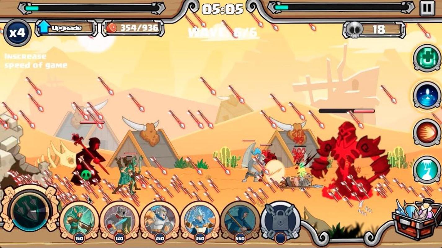 王国防御:塔防战争游戏截图1