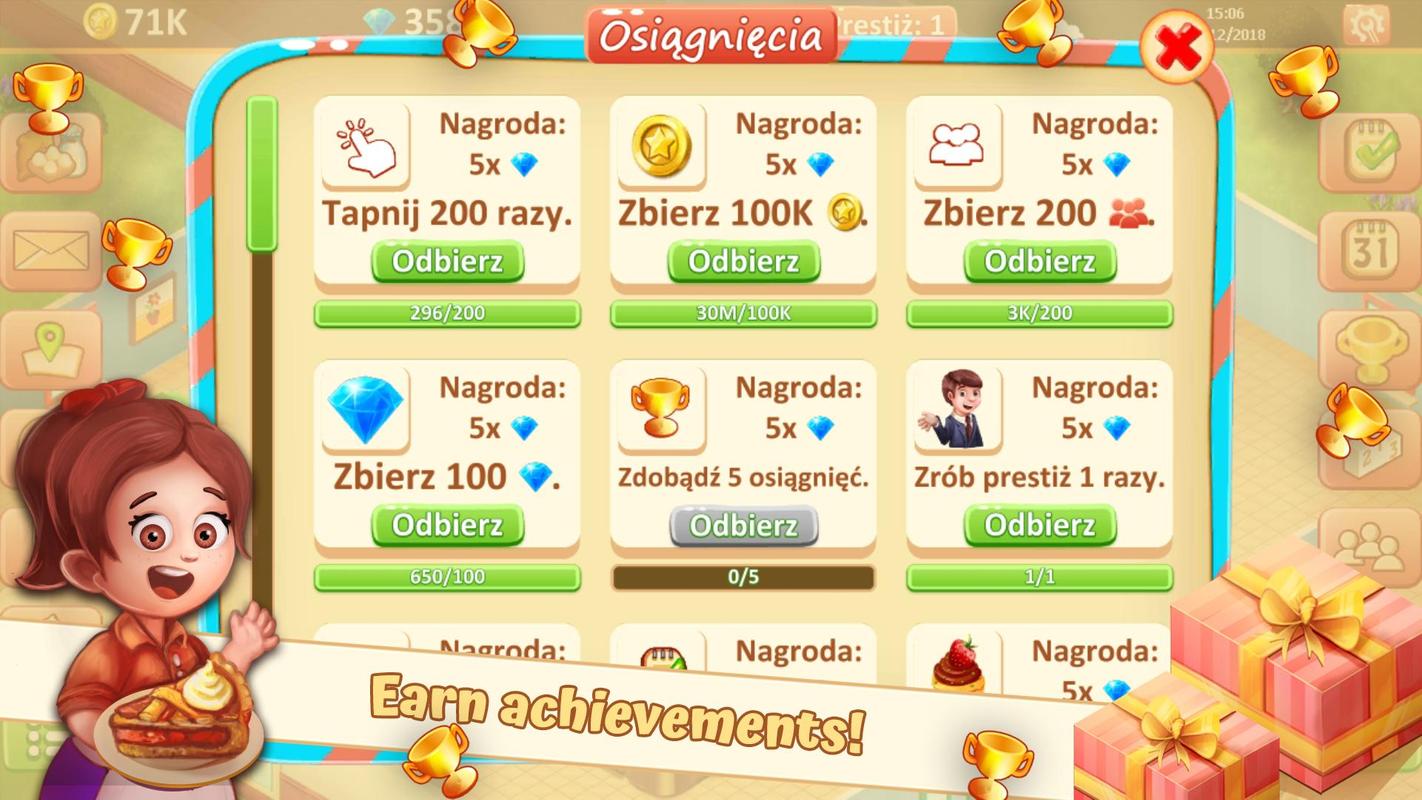 闲置甜面包店游戏截图5