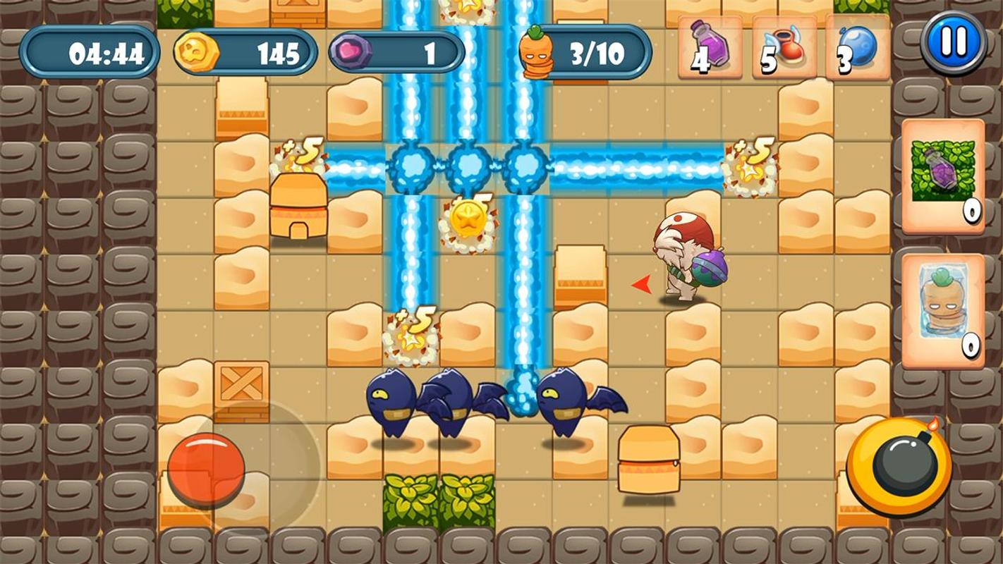 炸弹人之战:英雄冒险游戏截图4