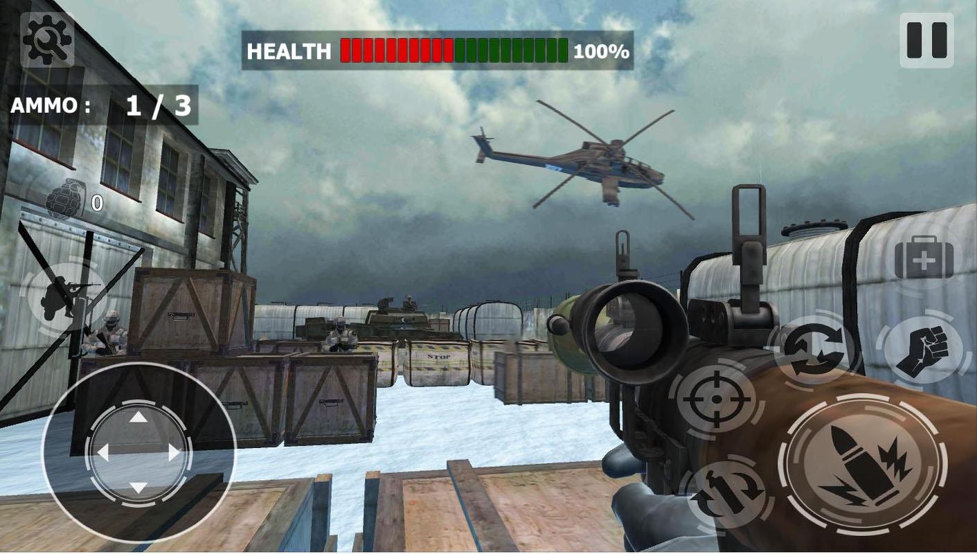 现代英雄射击3D游戏截图4