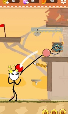 划线游戏之整蛊球游戏截图2