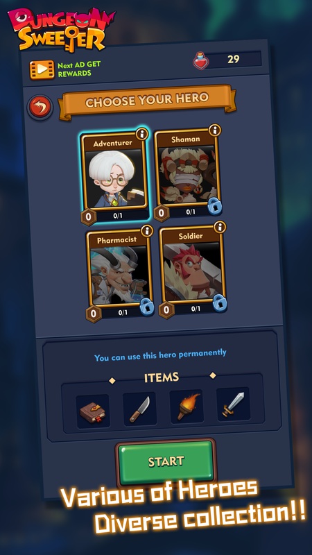 扫雷者:无尽地牢游戏截图1