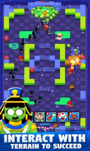 僵尸战术战略大战破解版游戏截图1