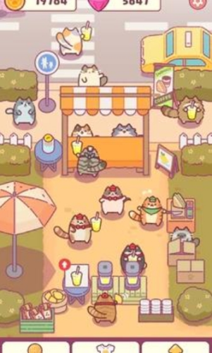 猫咪小吃店破解版游戏截图1