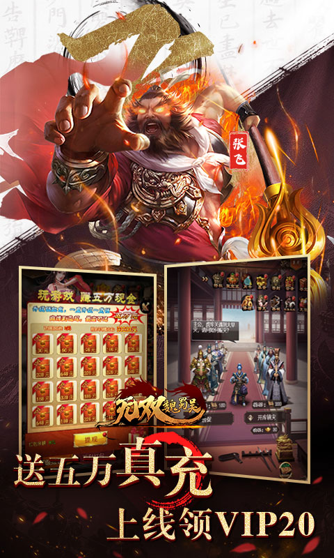 无双魏蜀吴（0.1折送五虎万充）游戏截图4