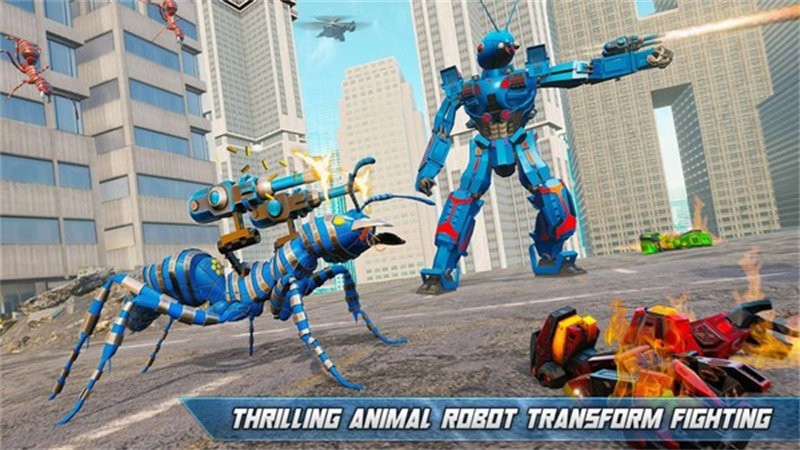 蚂蚁改造机器人游戏截图4