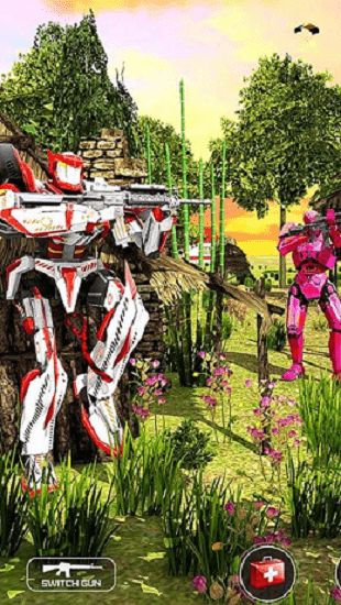 机器人荒野射击游戏截图3