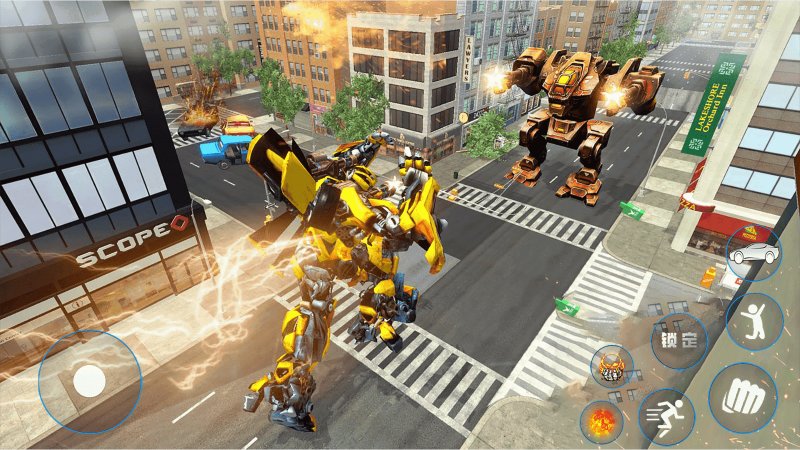 变形机器人金刚游戏截图1