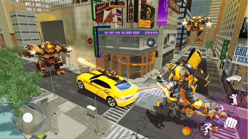 变形机器人金刚游戏截图3