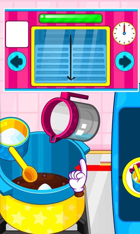 甜点制作食谱游戏截图2