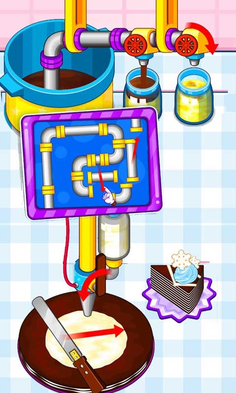 甜点制作食谱游戏截图3