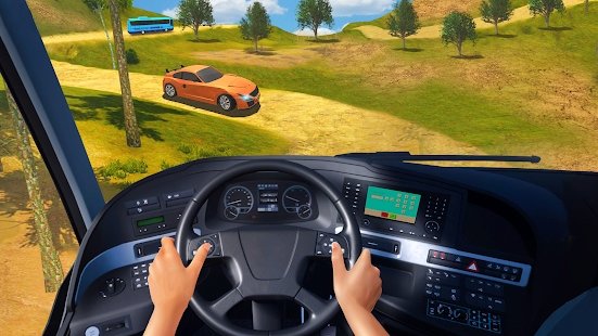 现代公交车停车场3d游戏截图1