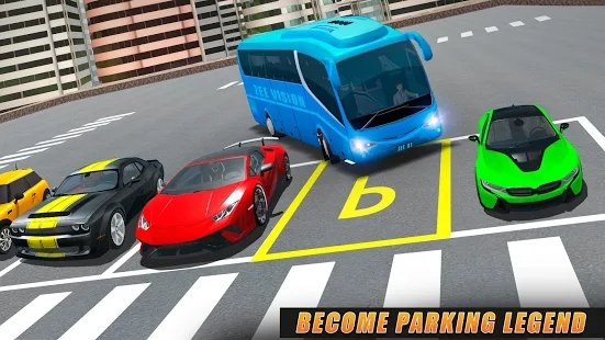 现代公交车停车场3d游戏截图2