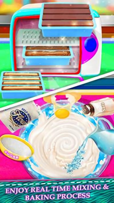 彩虹独角兽甜点游戏截图1