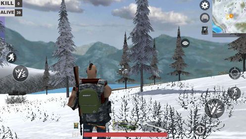 雪地战场吃鸡精英游戏截图2