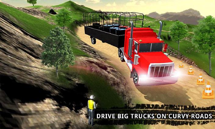 卡车司机货物运输游戏截图2
